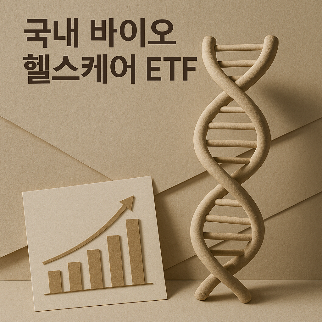 국내 바이오·헬스케어 ETF 3종 파헤치기 — KODEX 바이오·TIGER 헬스케어·KODEX 헬스케어 총보수 4배 차이의 진실 (2026-07)