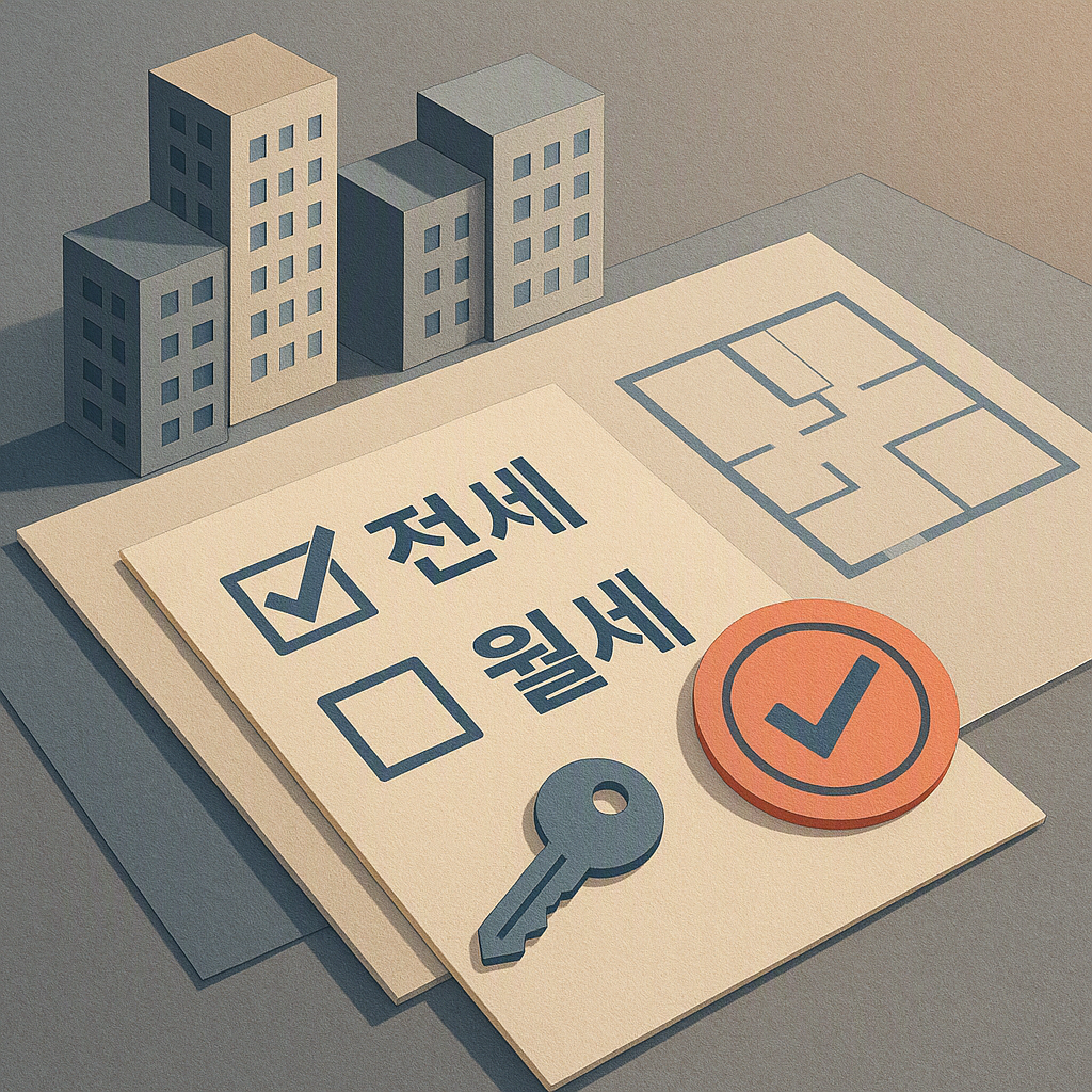 [경제] 전세 3억 vs 월세 130만원, 5년 비용 계산해보니 결과가 달랐다 (2026-08 기준)
