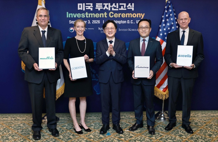 [2026-09-06] 미국 4개사 2조 8000억 원 투자 유치, 반도체·소재 공급망은 왜 계속 한국을 택하나